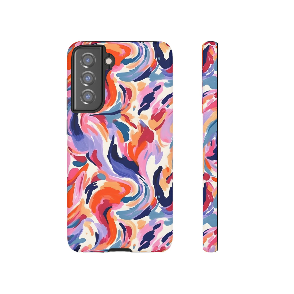 Abstract Painting Design Phone Case – Modern Art-Inspired Phone Cover 3