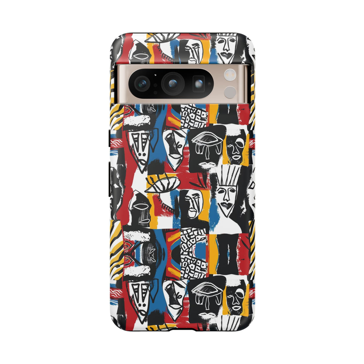 Stylish African Pattern Phone Case – Unique and Vibrant Protection 105