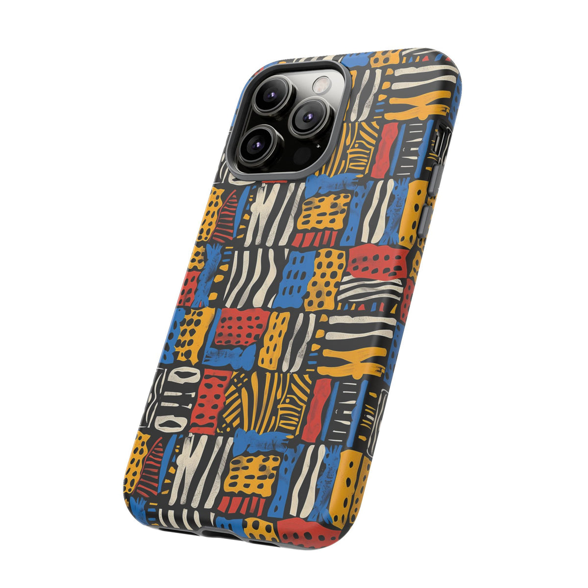 Stylish African Pattern Phone Case – Unique and Vibrant Protection 179