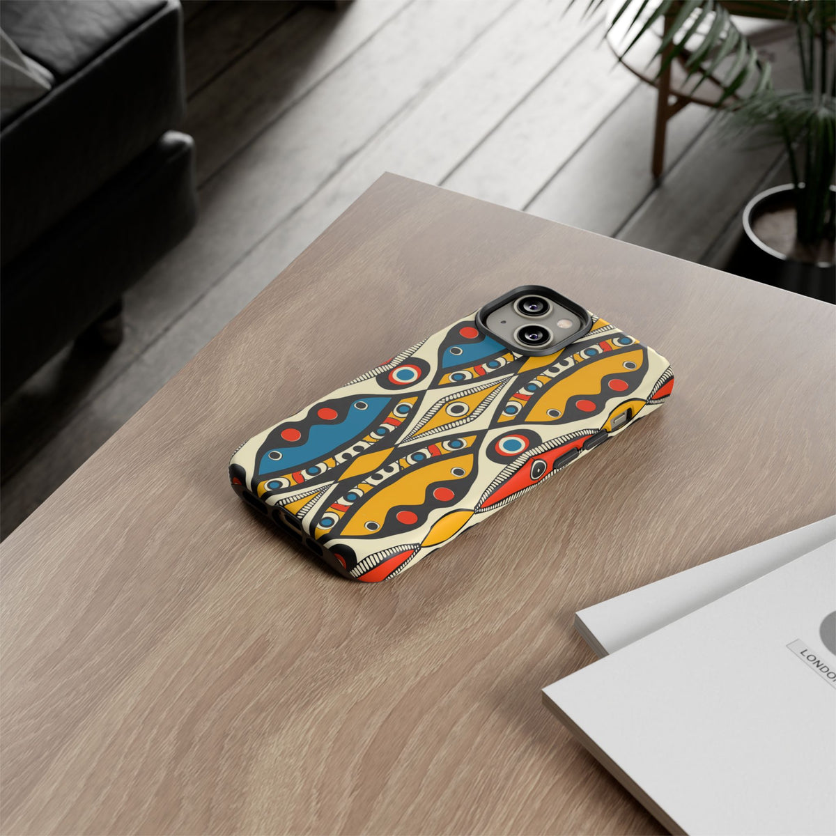 Stylish African Pattern Phone Case – Unique and Vibrant Protection 180