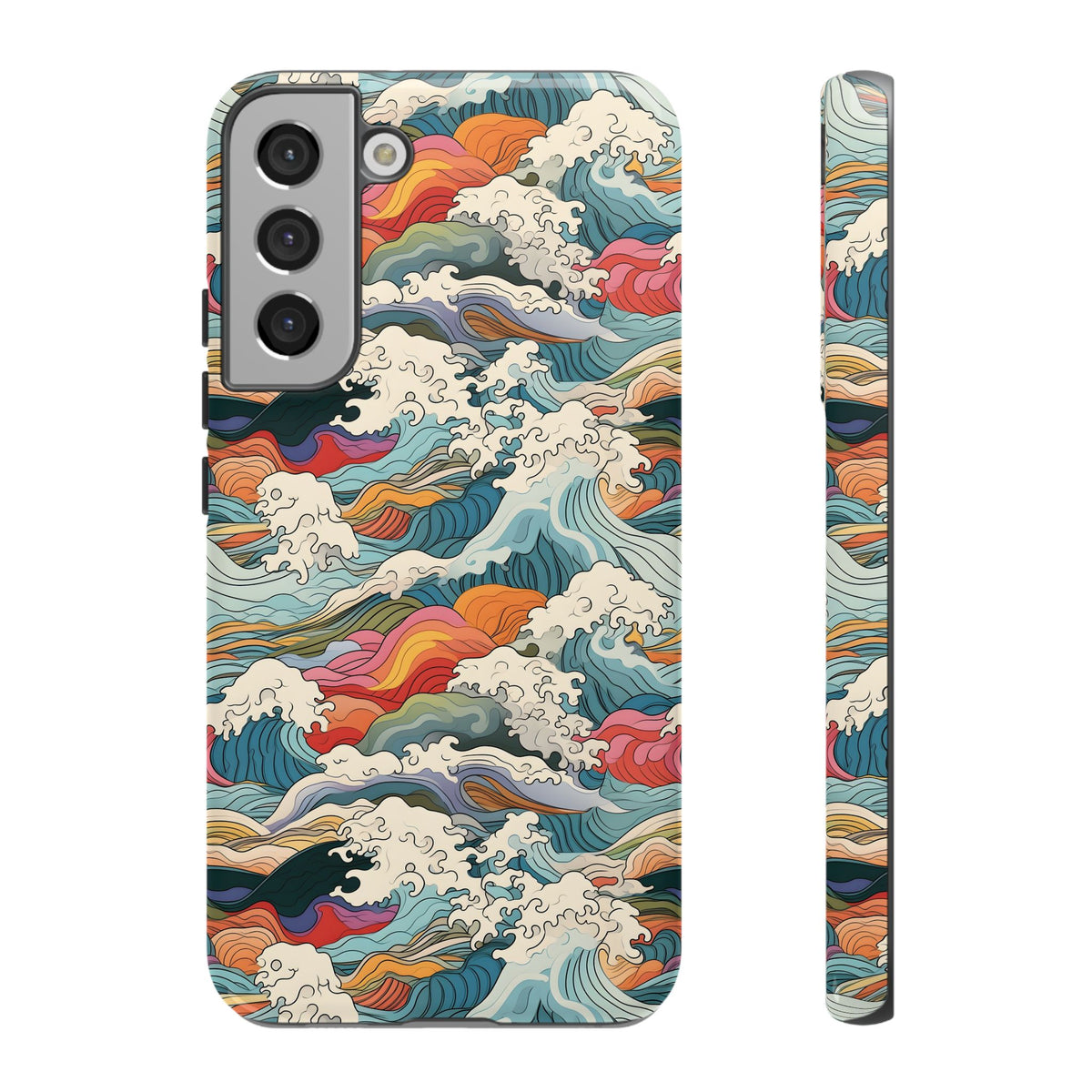 Japanese Waves Phone Case – Embrace Timeless Elegance with Classic Design 2