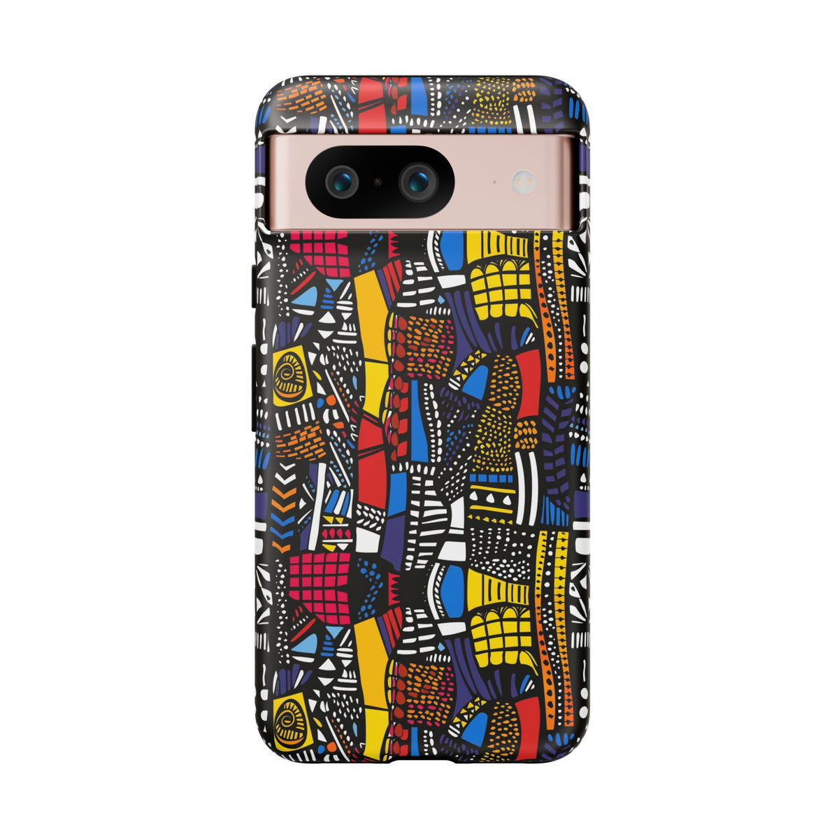 Stylish African Pattern Phone Case – Unique and Vibrant Protection 201