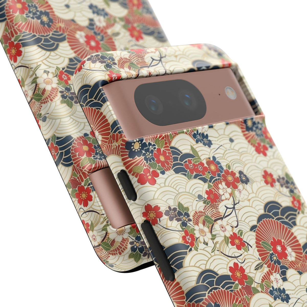 Japanese Pattern Phone Case – Elegant & Timeless Design for Your Phone 124