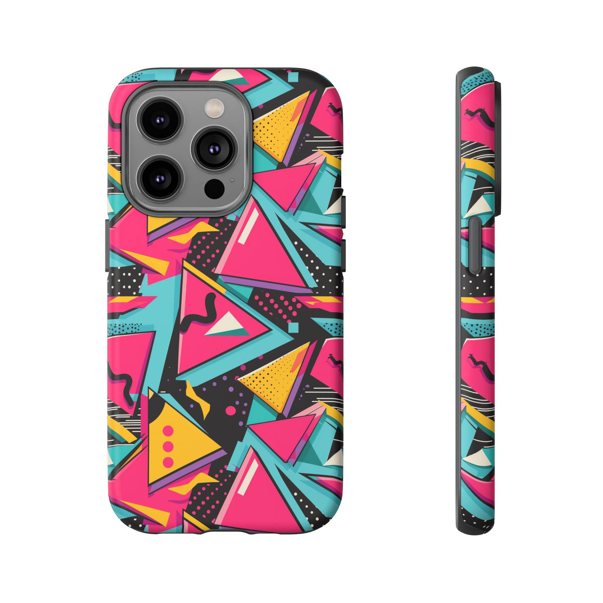 Retro 80s Seamless Phone Case – Vintage Style Meets Modern Protection 098