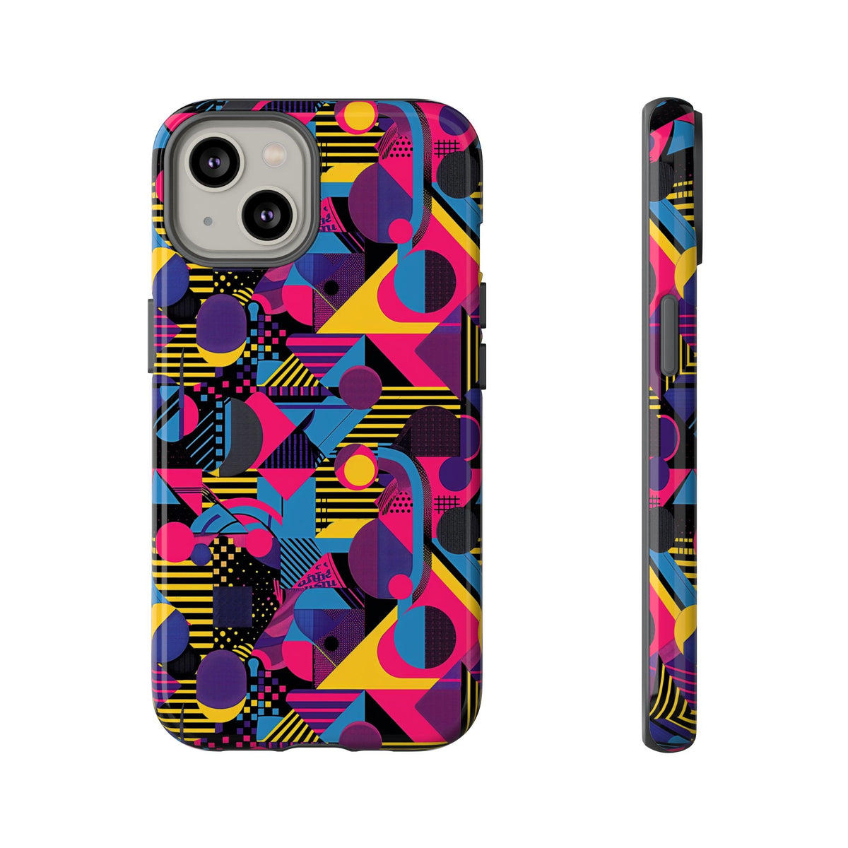 Retro 80s Seamless Phone Case – Vintage Style Meets Modern Protection 085