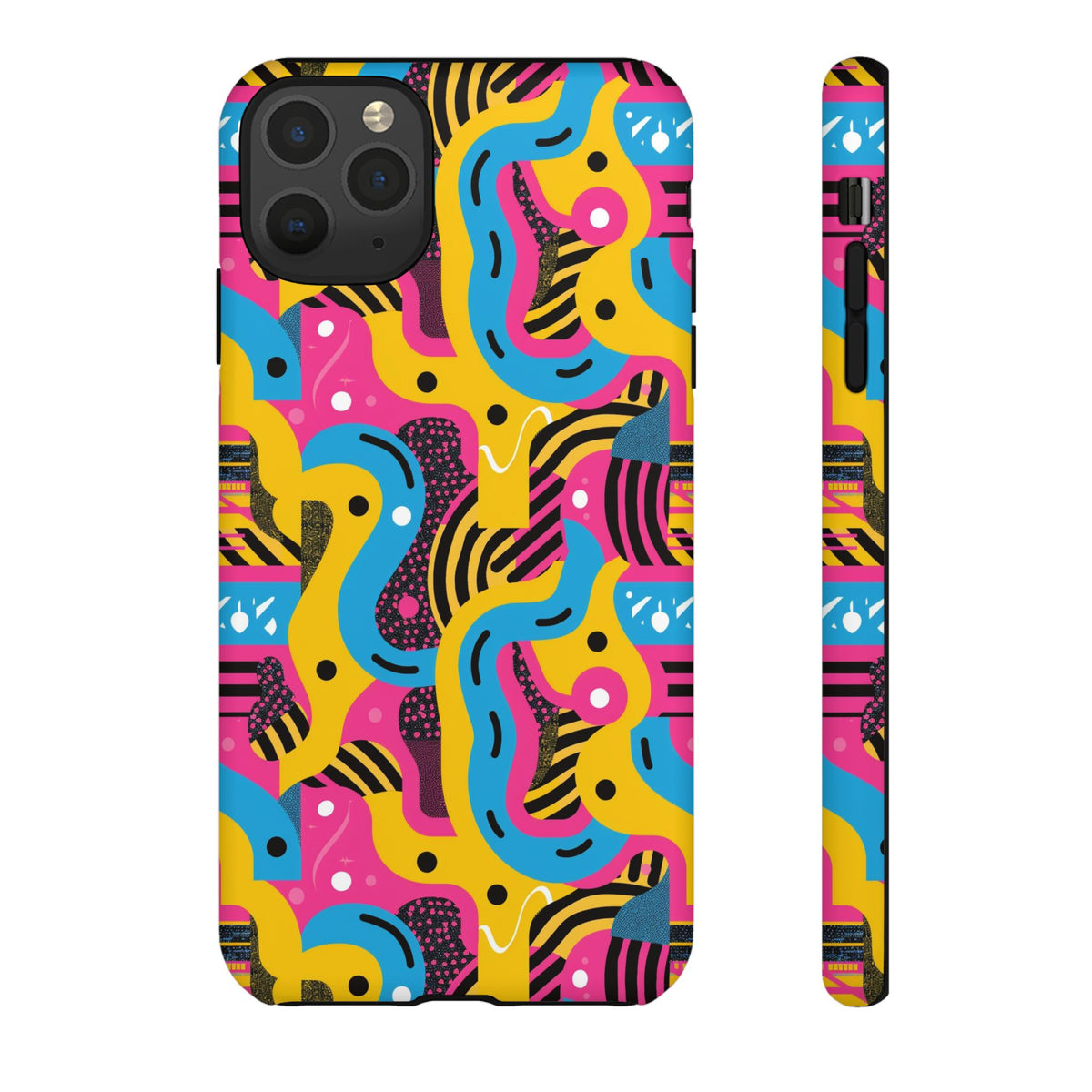 Retro 80s Seamless Phone Case – Vintage Style Meets Modern Protection 109