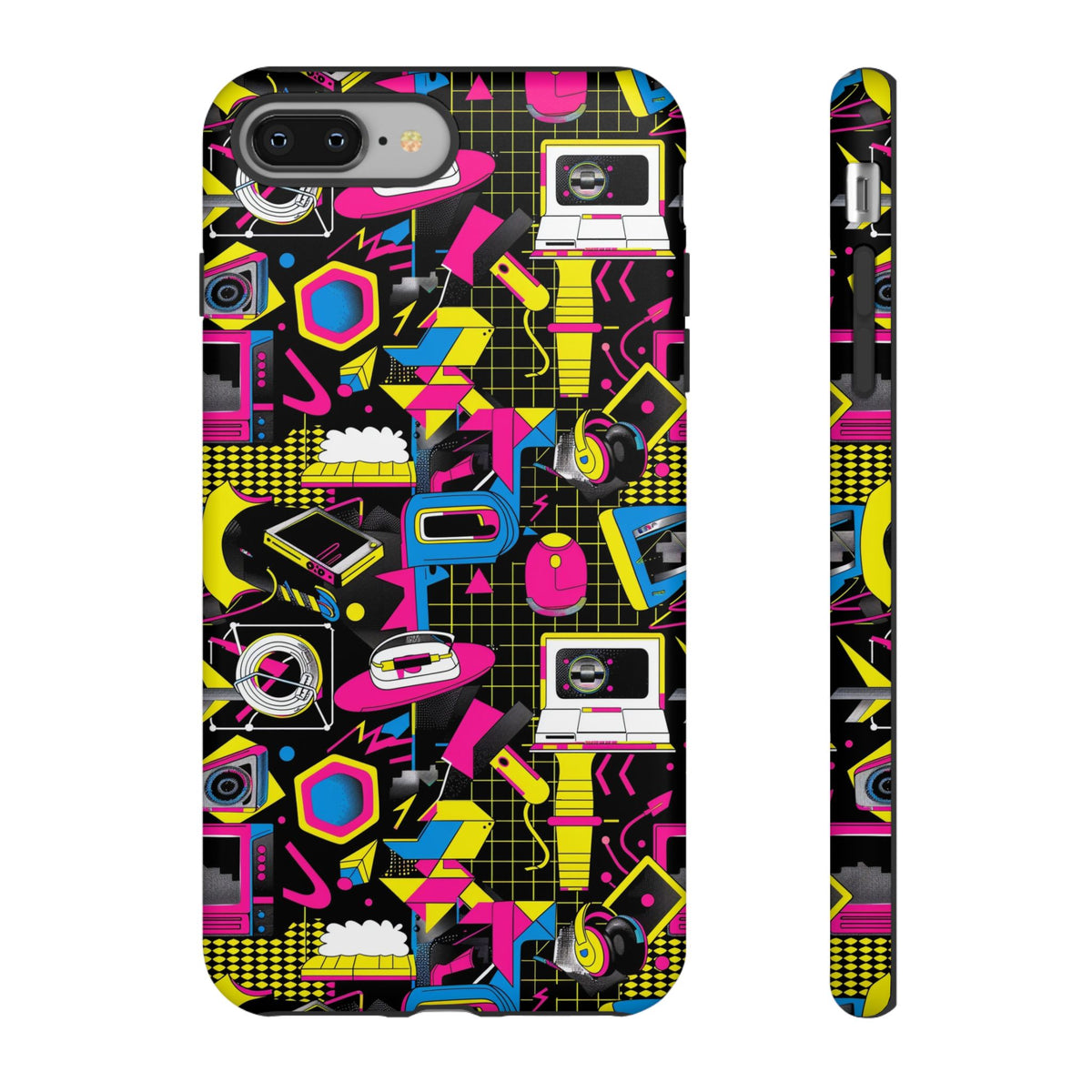 Retro 80s Seamless Phone Case – Vintage Style Meets Modern Protection 149