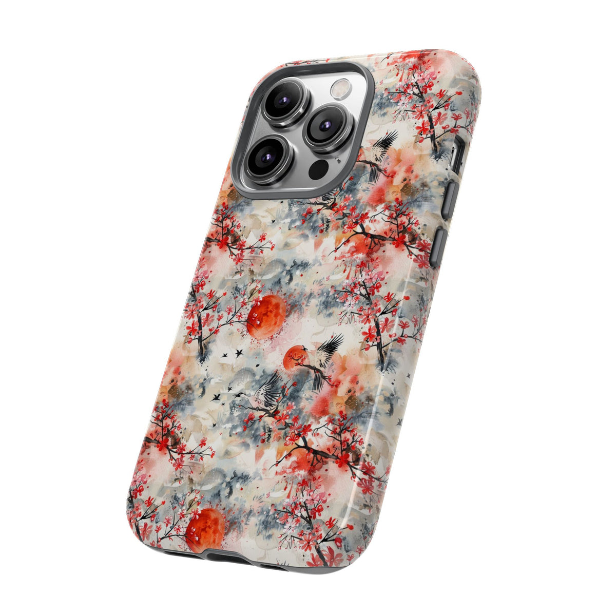 Japanese Pattern Phone Case – Elegant & Timeless Design for Your Phone 110