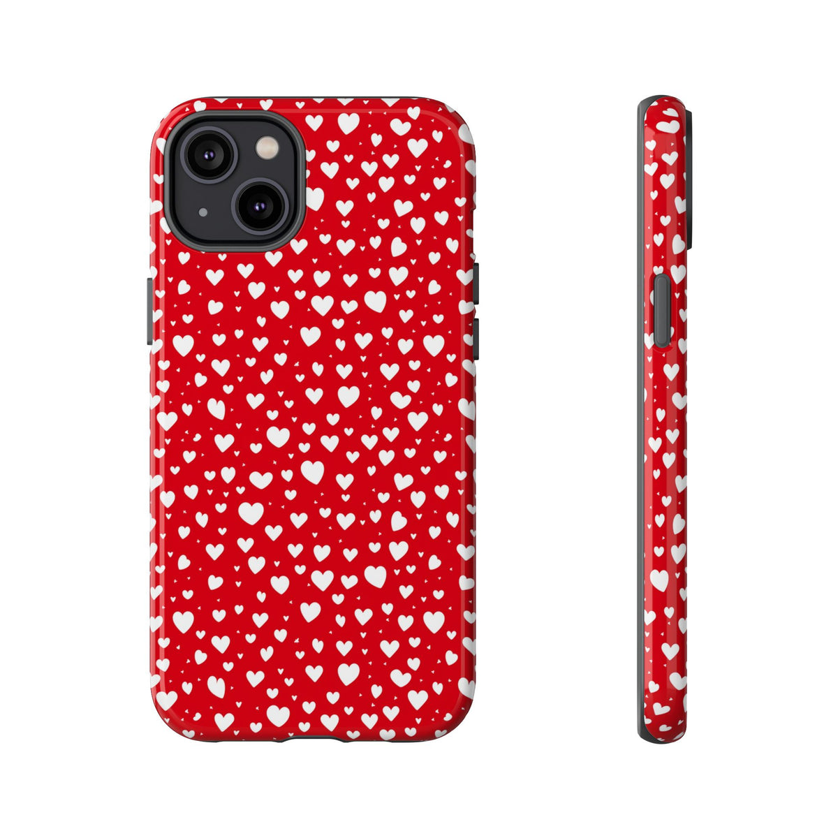 Heart Pattern Phone Case – Stylish & Loving Design for Your Device 819