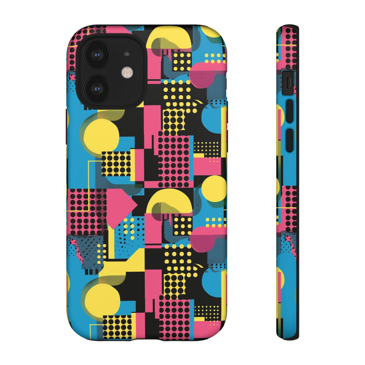 Retro 80s Seamless Phone Case – Vintage Style Meets Modern Protection 168