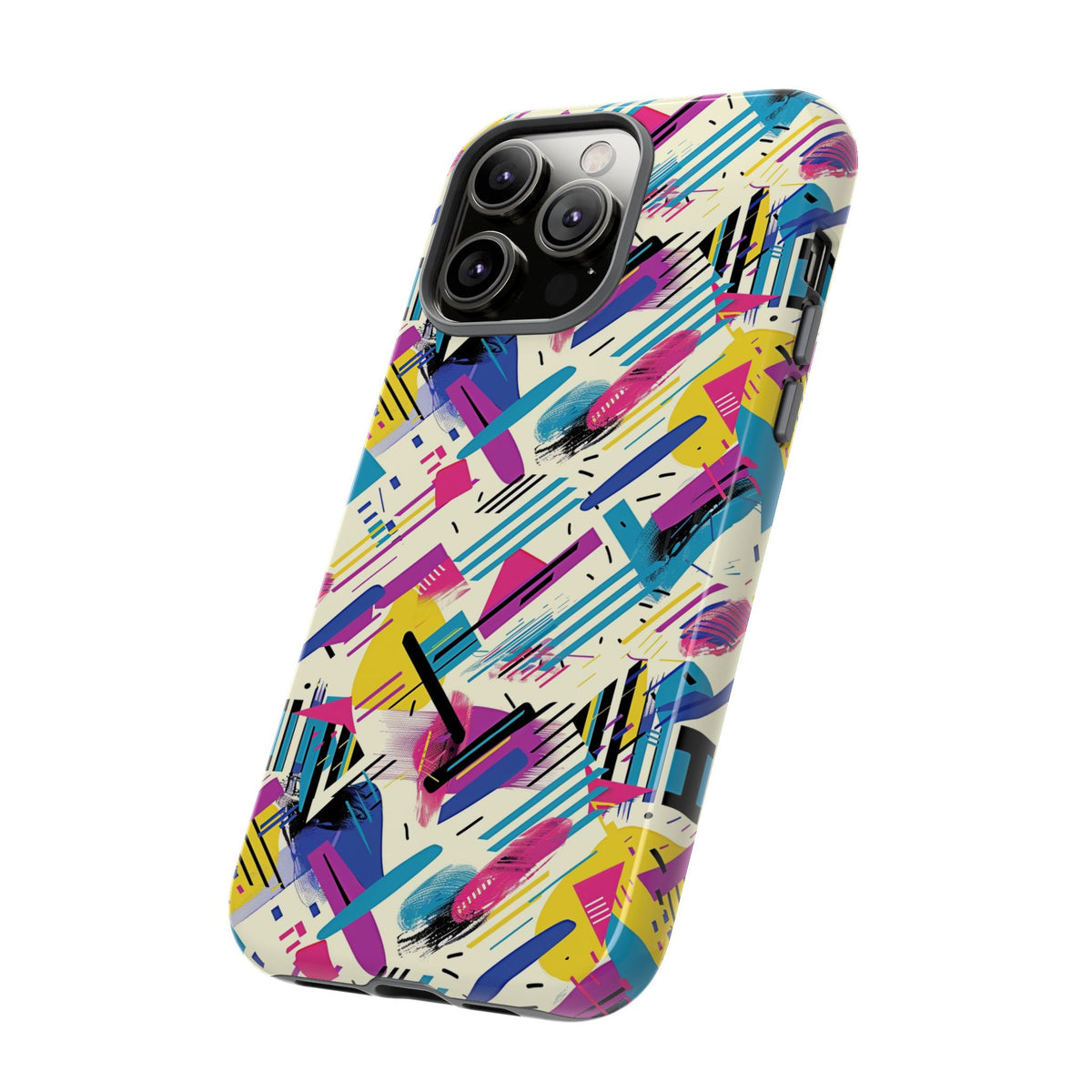 Retro 80s Seamless Phone Case – Vintage Style Meets Modern Protection 134