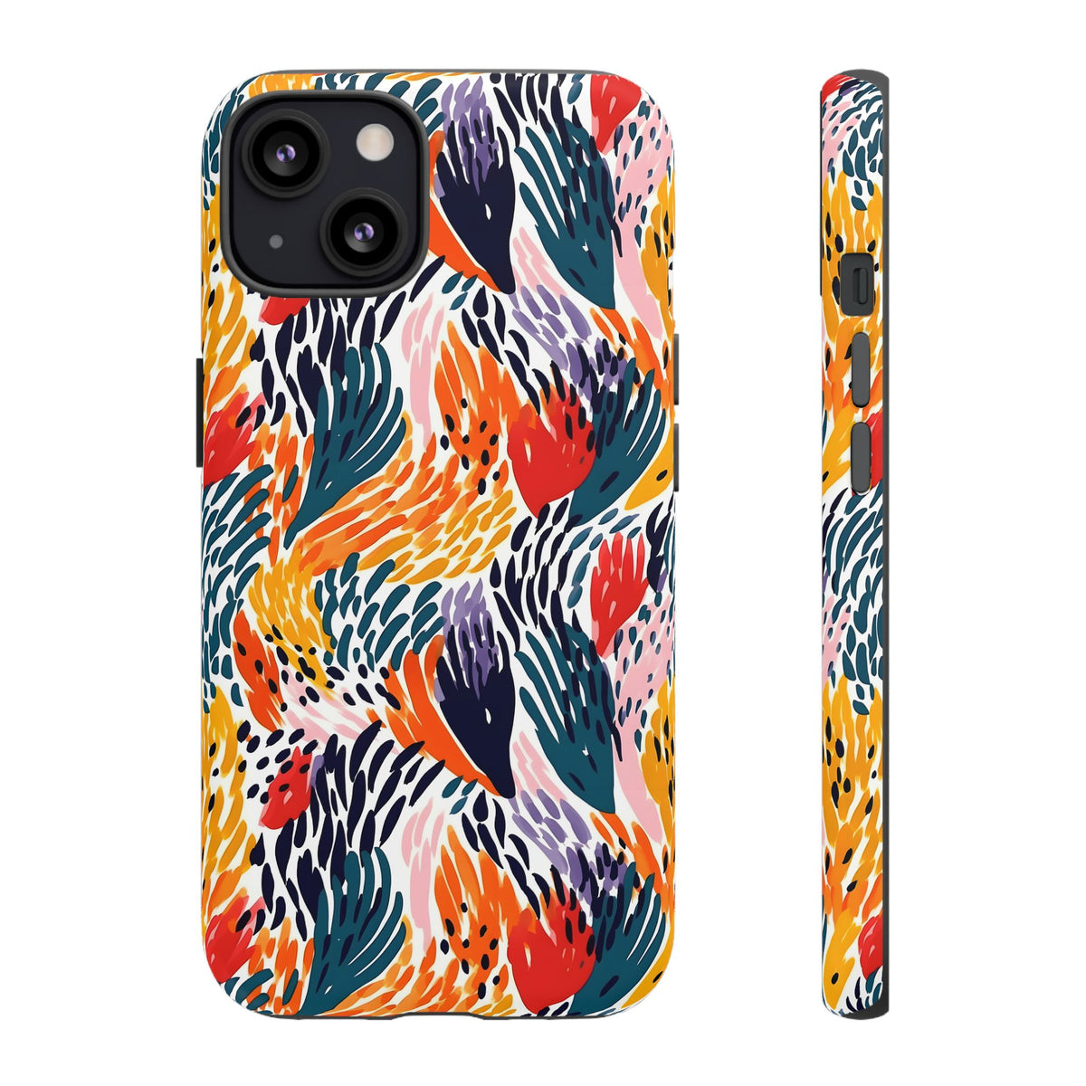 Abstract Painting Design Phone Case – Modern Art-Inspired Phone Cover