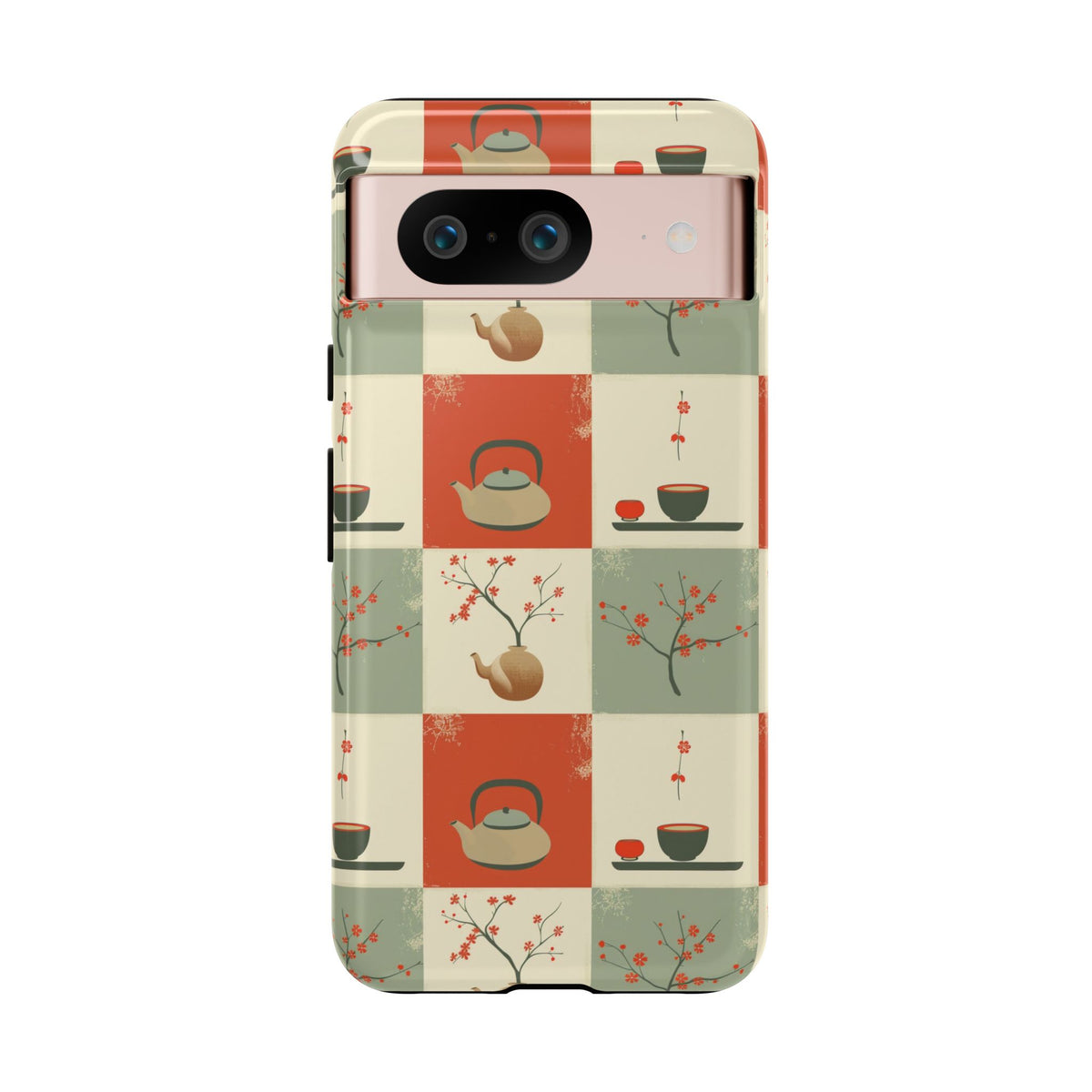 Japanese Pattern Phone Case – Elegant & Timeless Design for Your Phone 505