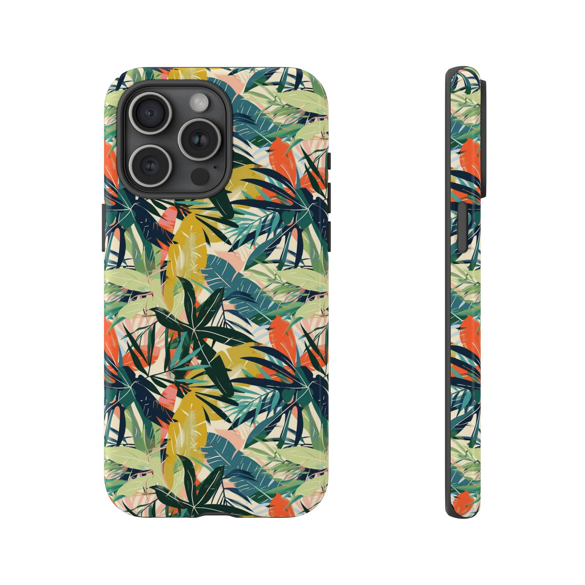 Jungle Pattern Phone Case – Exotic & Lush Design for Your Phone 349