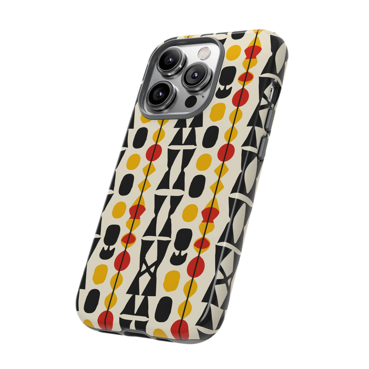 Stylish African Pattern Phone Case – Unique and Vibrant Protection 194