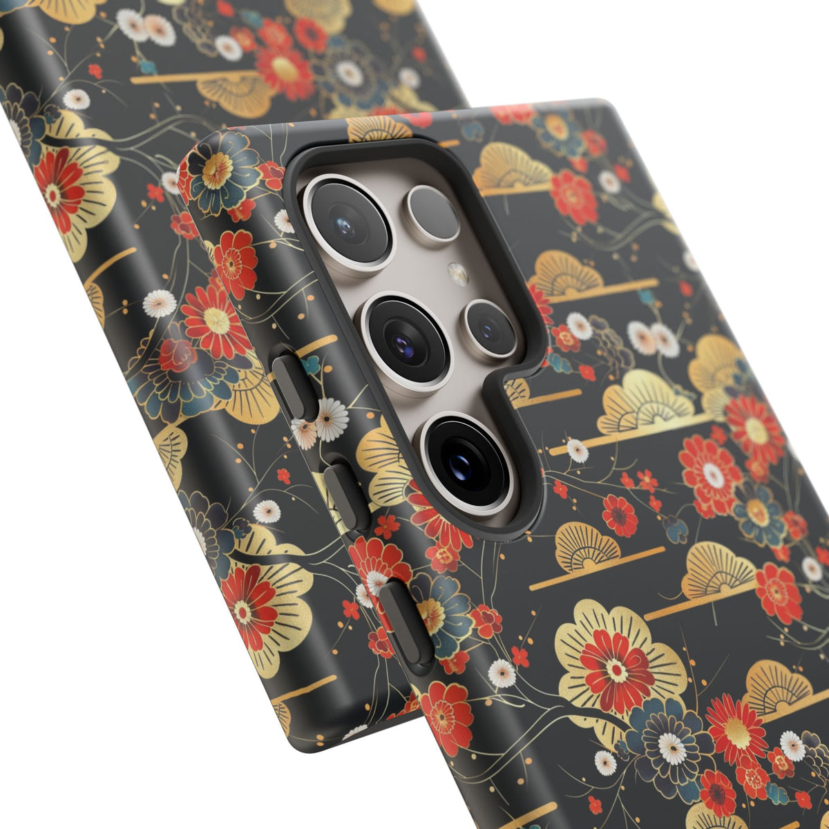 Japanese Pattern Phone Case – Elegant & Timeless Design for Your Phone 063