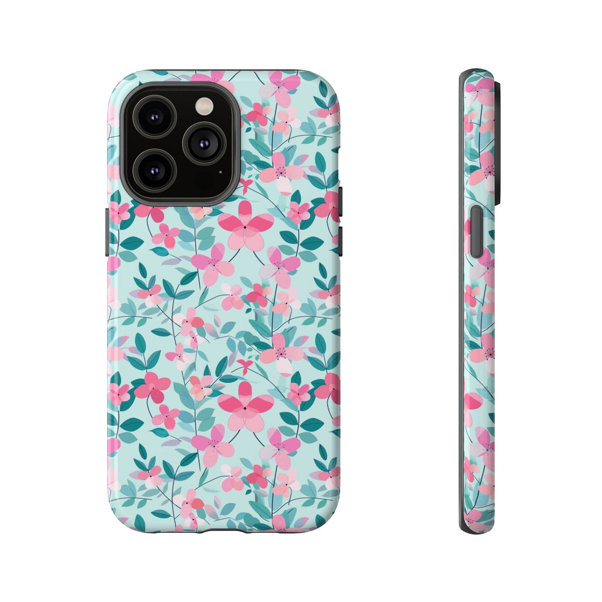 Spring Pattern Phone Case – Fresh & Vibrant Design for Your Phone 412