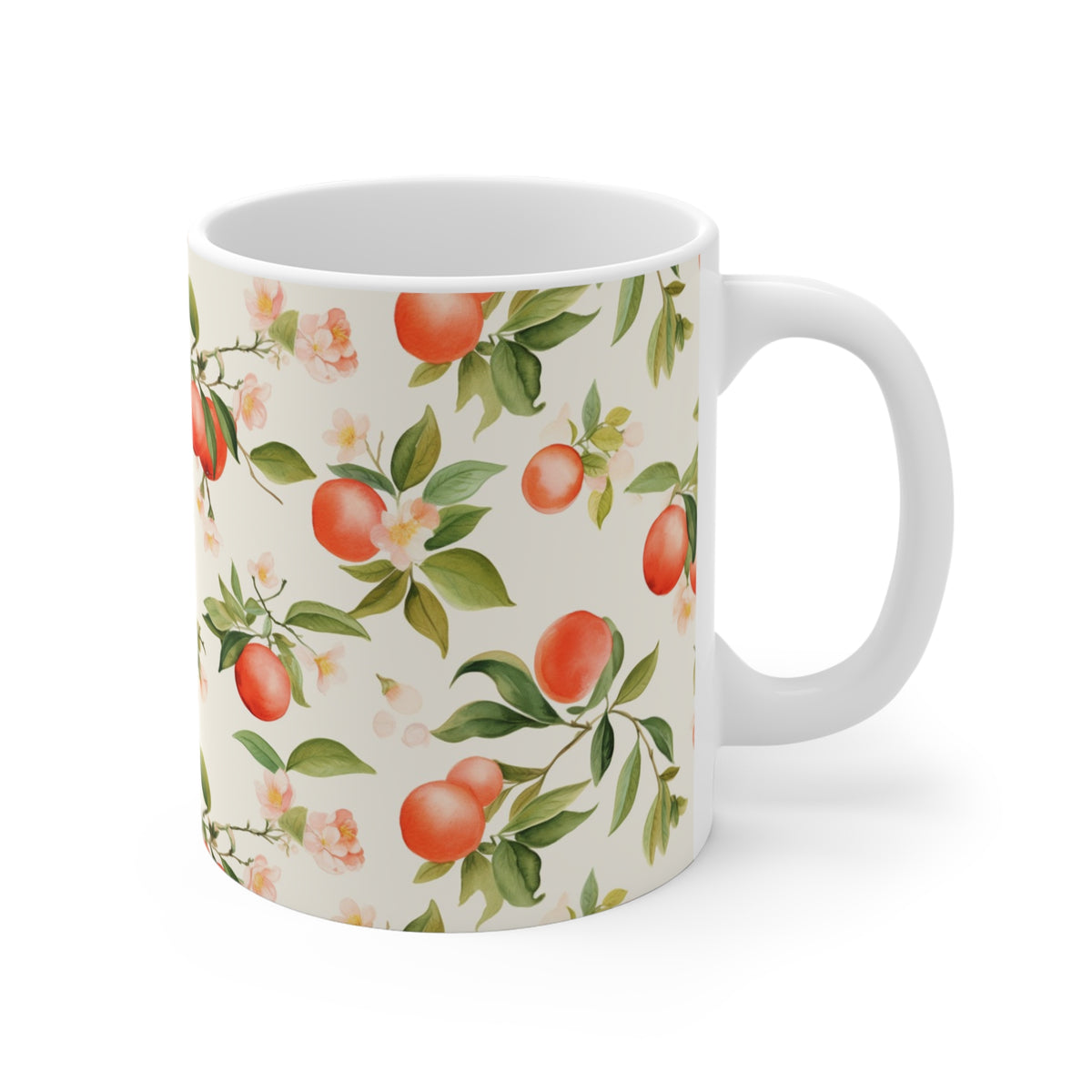 Various Watercolor Design All Over Coffee Mug – Unique Artistic Ceramic Coffee Cup 115