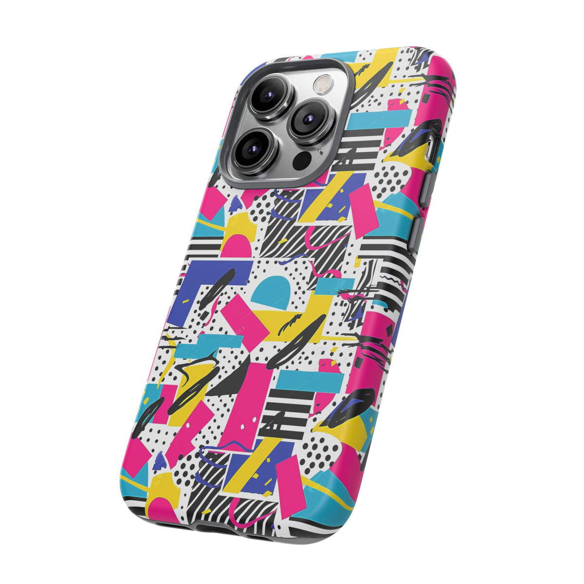 Retro 80s Seamless Phone Case – Vintage Style Meets Modern Protection 258