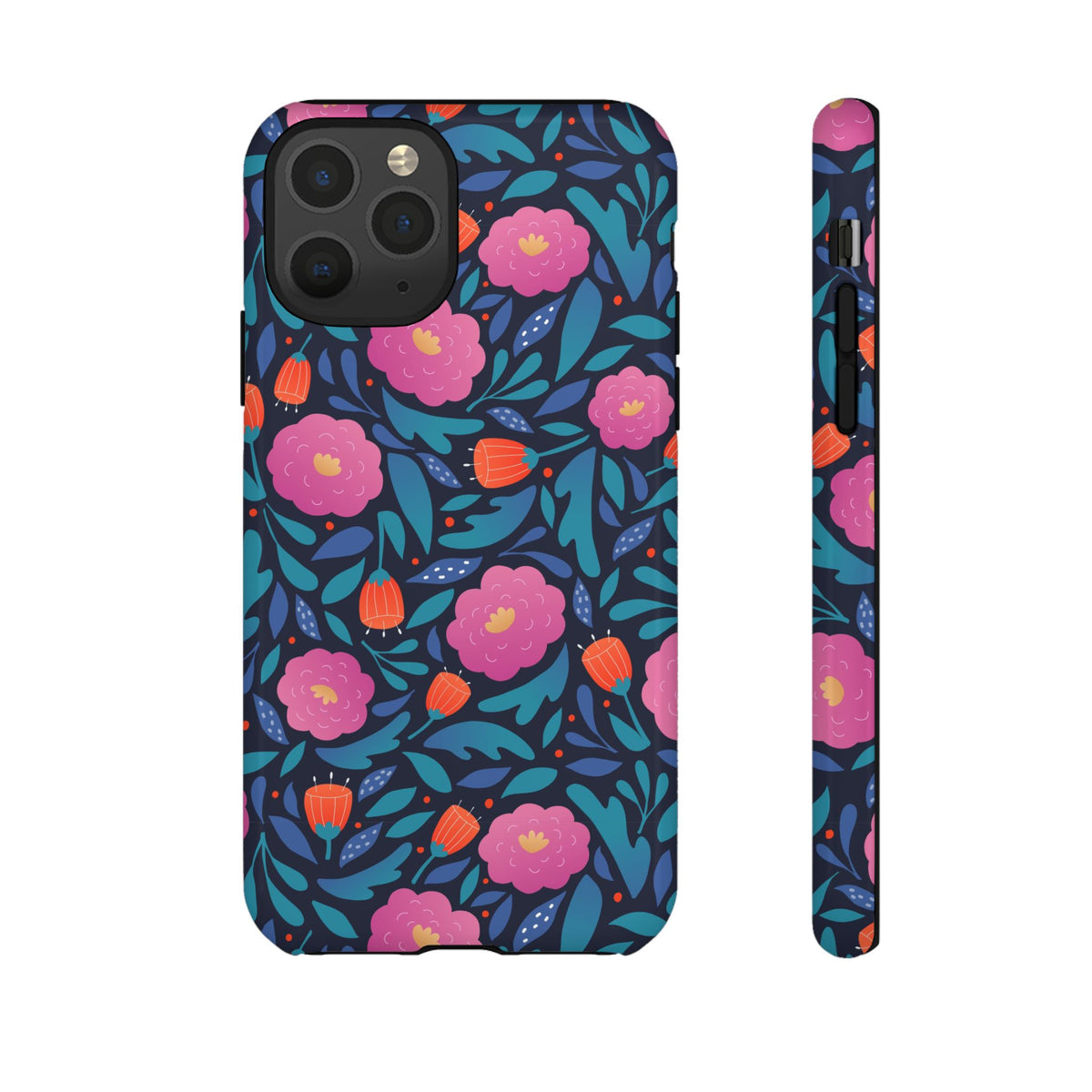 Colorful Little Flower Design Phone Case – Bright and Cheerful Floral Phone Cover 2