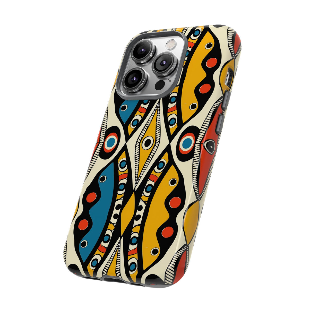 Stylish African Pattern Phone Case – Unique and Vibrant Protection 180