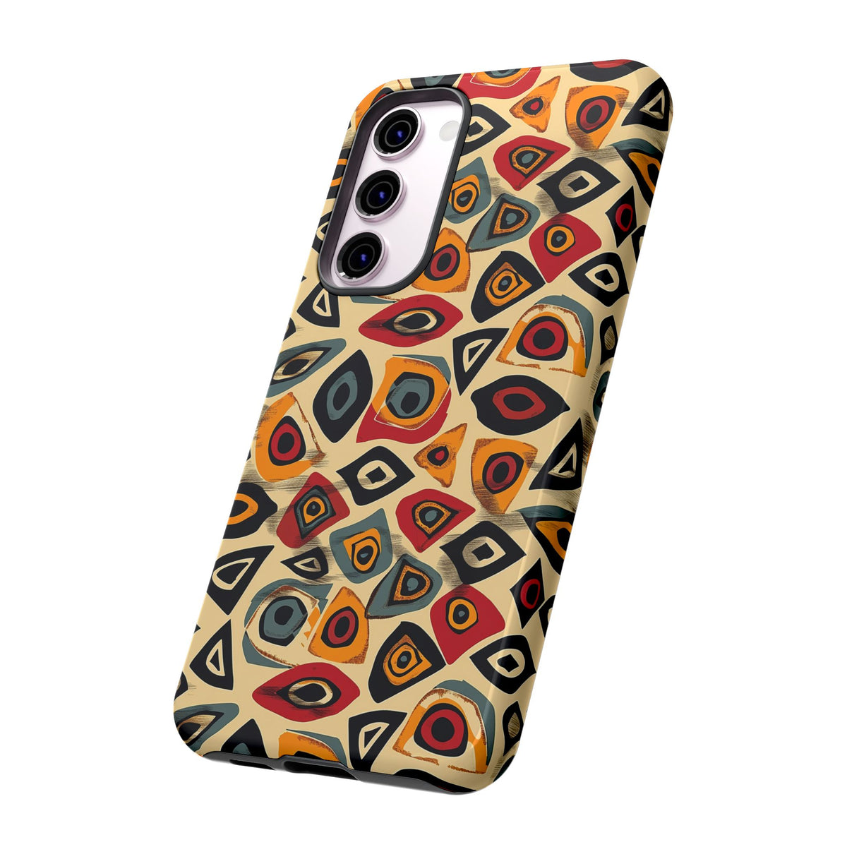 Stylish African Pattern Phone Case – Unique and Vibrant Protection 167