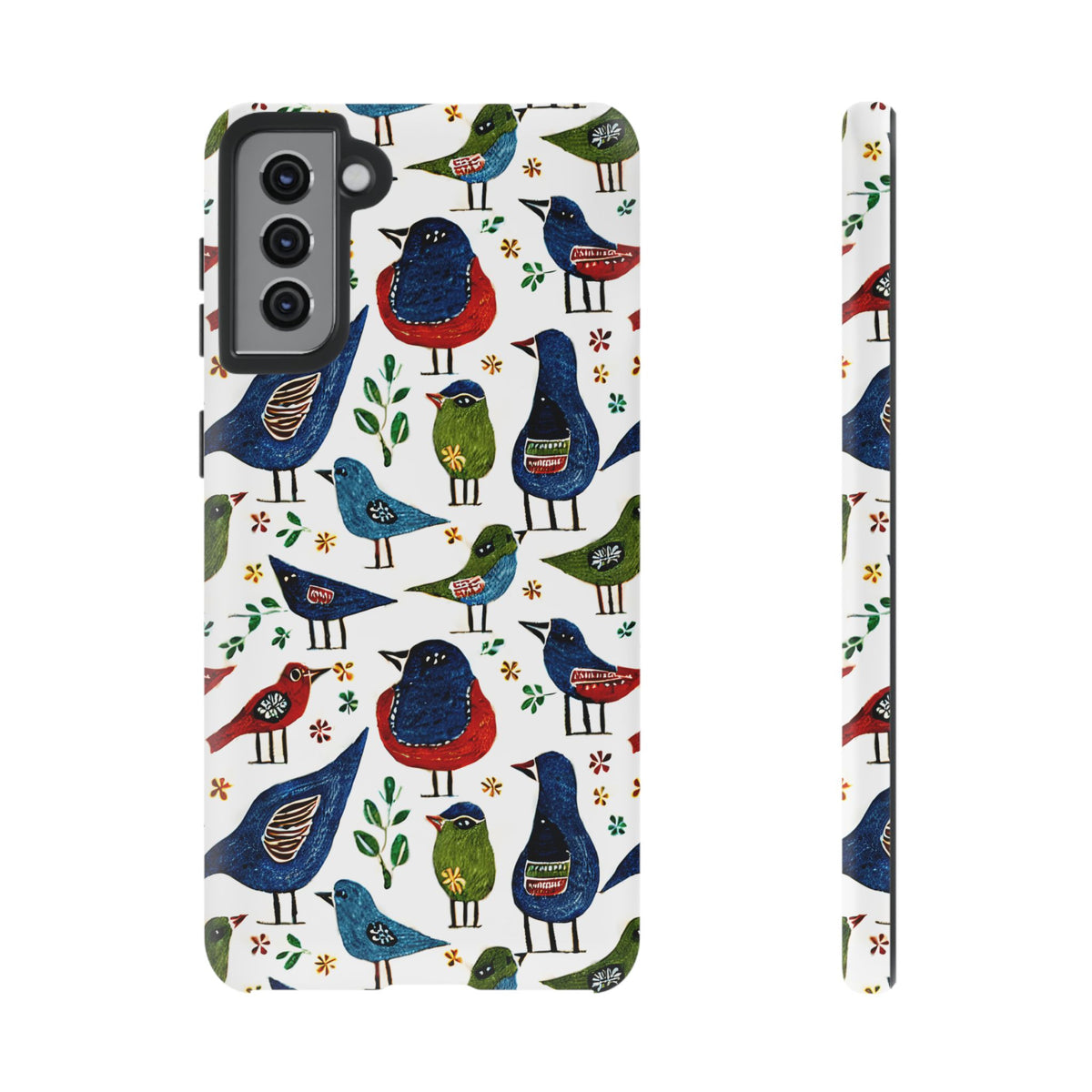 Birds Seamless Pattern Phone Case – Elegant and Timeless Avian Design 12