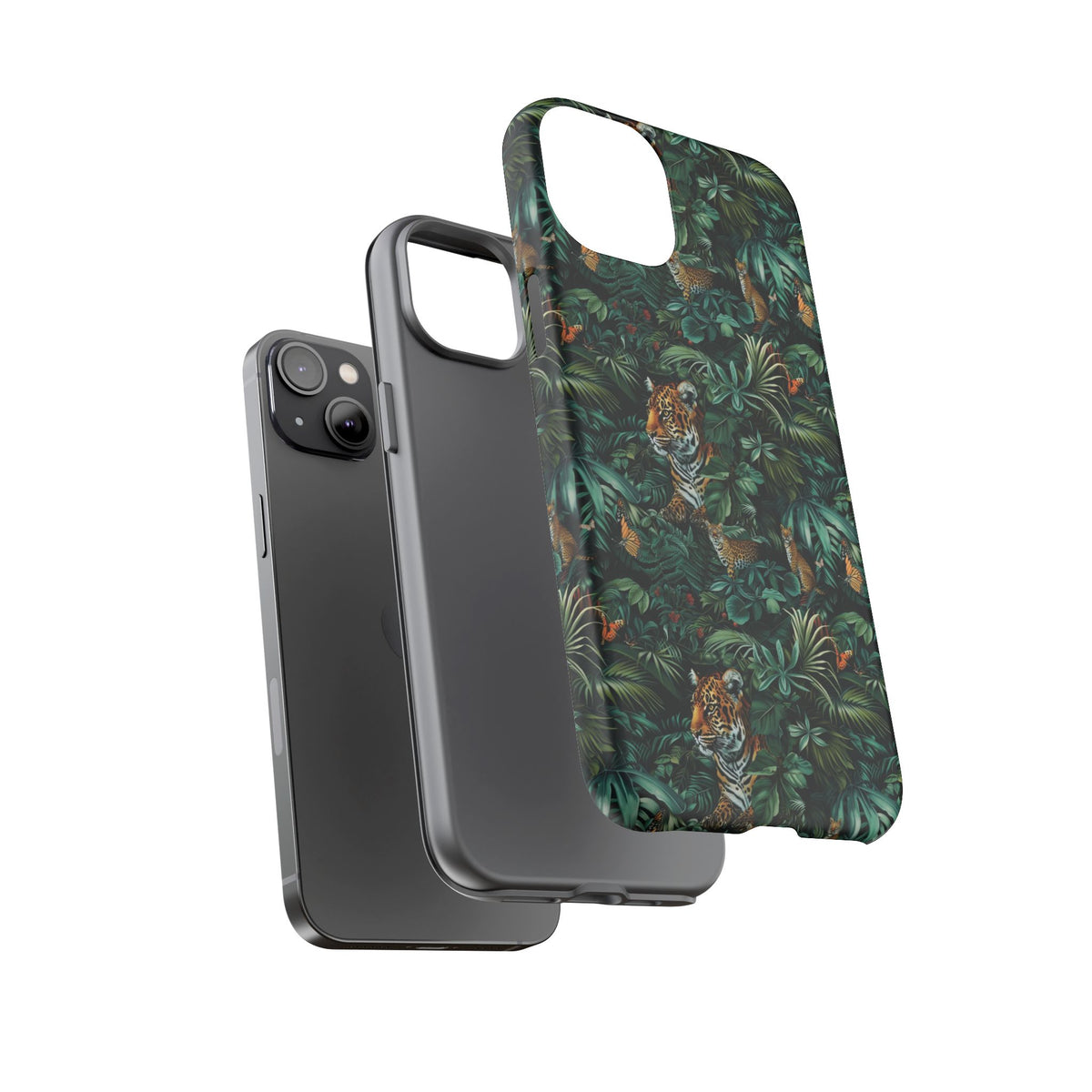 Jungle Pattern Phone Case – Exotic & Lush Design for Your Phone 326