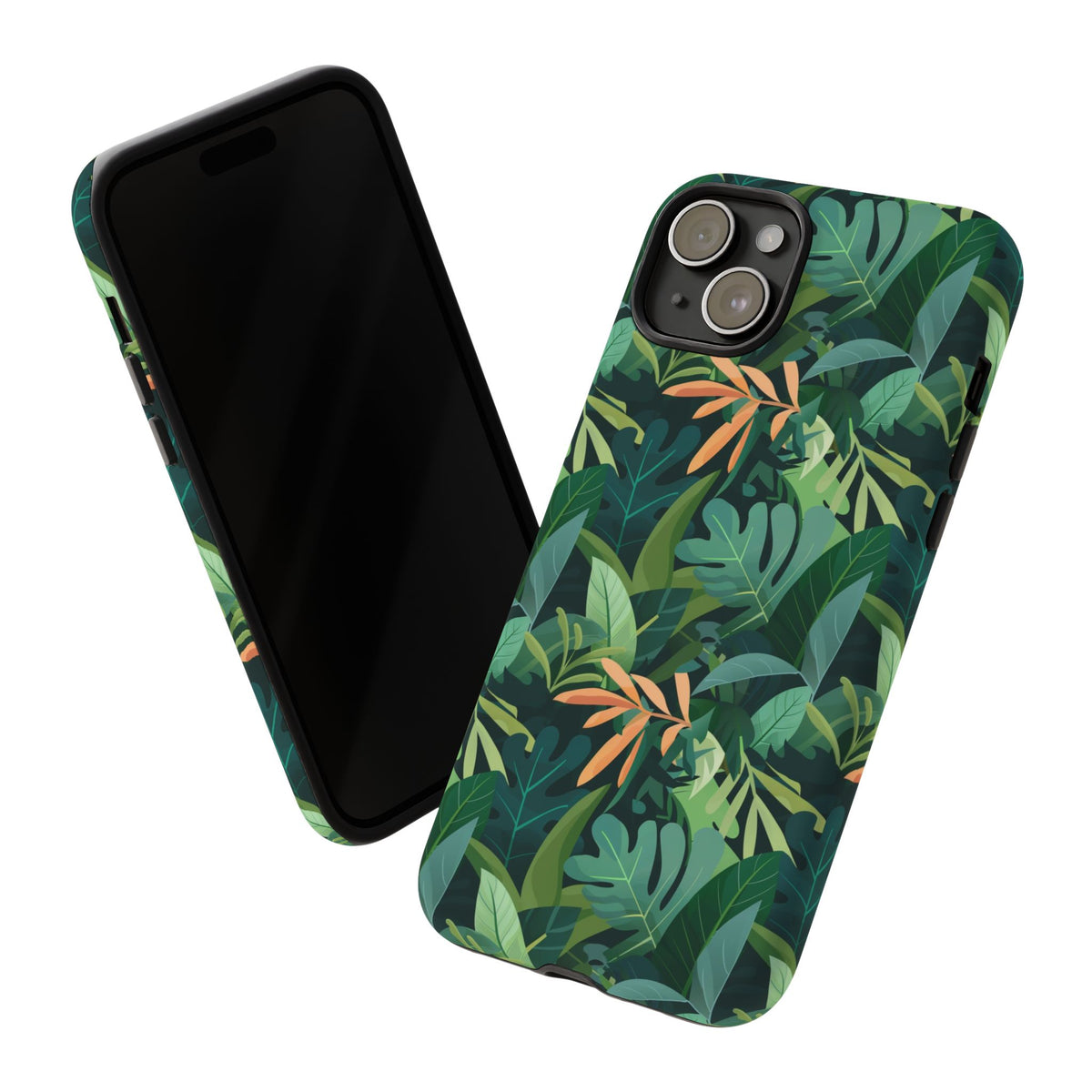 Jungle Pattern Phone Case – Exotic & Lush Design for Your Phone 341