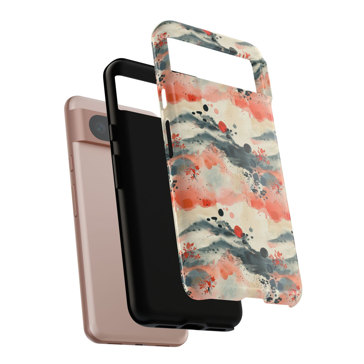 Japanese Pattern Phone Case – Elegant & Timeless Design for Your Phone 106