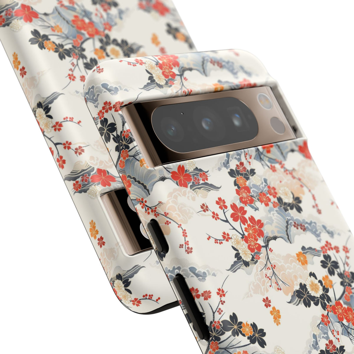 Japanese Pattern Phone Case – Elegant & Timeless Design for Your Phone 302