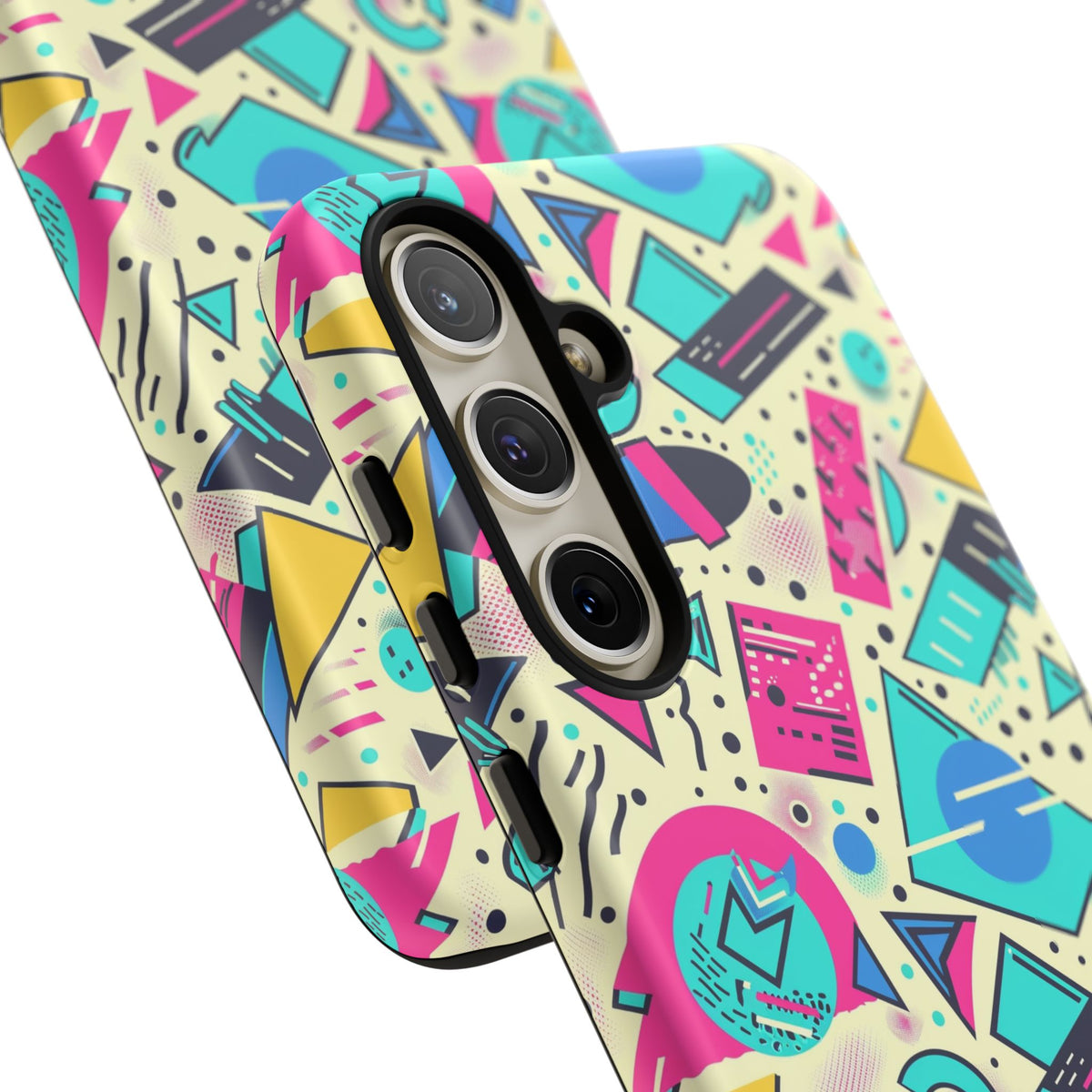 Retro 80s Seamless Phone Case – Vintage Style Meets Modern Protection 087