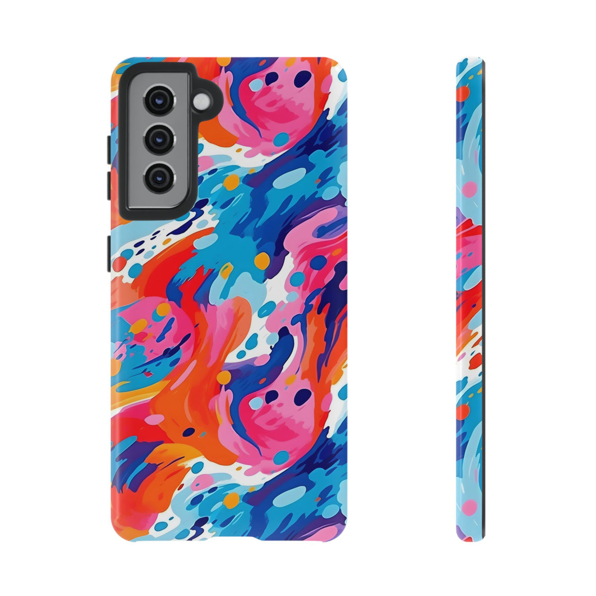 Abstract Painting Design Phone Case – Modern Art-Inspired Phone Cover 4