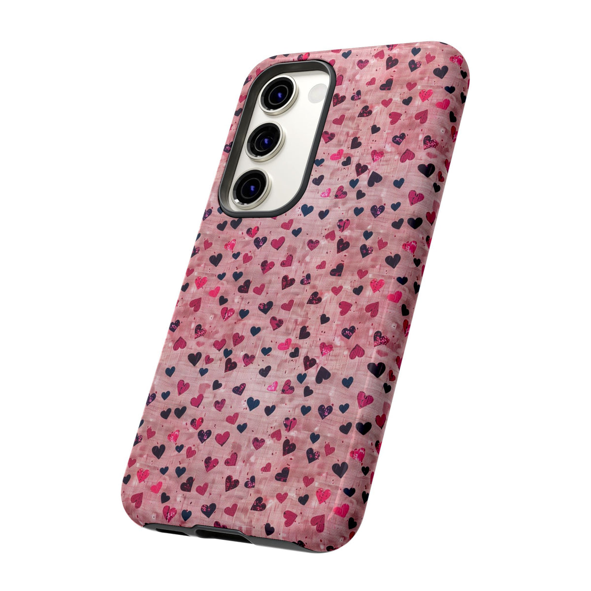 Heart Pattern Phone Case – Stylish & Loving Design for Your Device 229