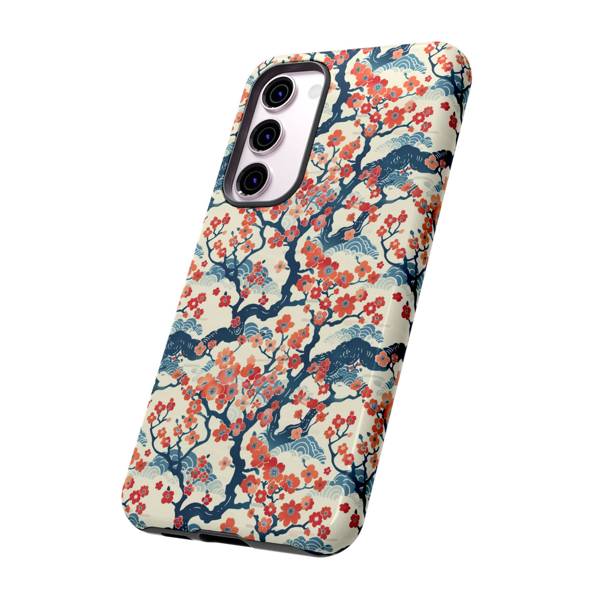 Japanese Pattern Phone Case – Elegant & Timeless Design for Your Phone 104