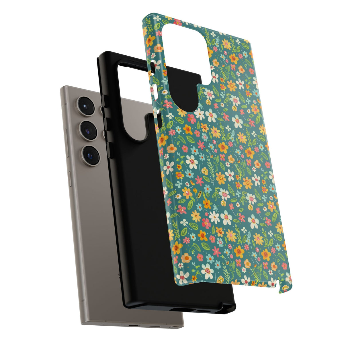 Spring Pattern Phone Case – Fresh & Vibrant Design for Your Phone 416