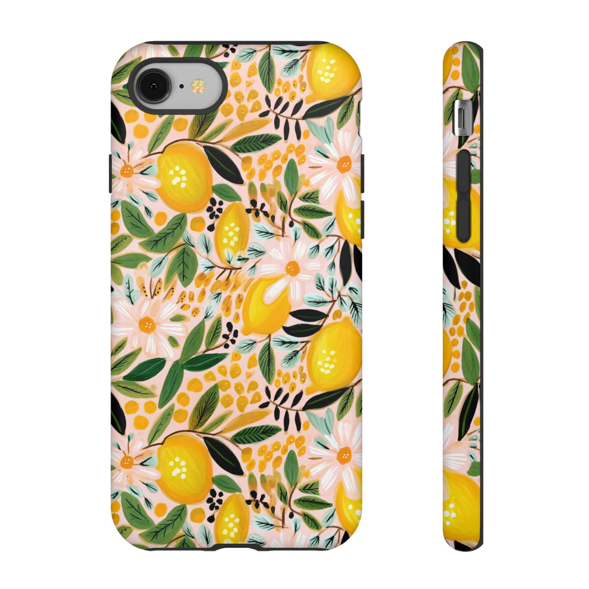 Cute Summer Lemons Phone Case – Refreshing Citrus Design for Your Phone 2