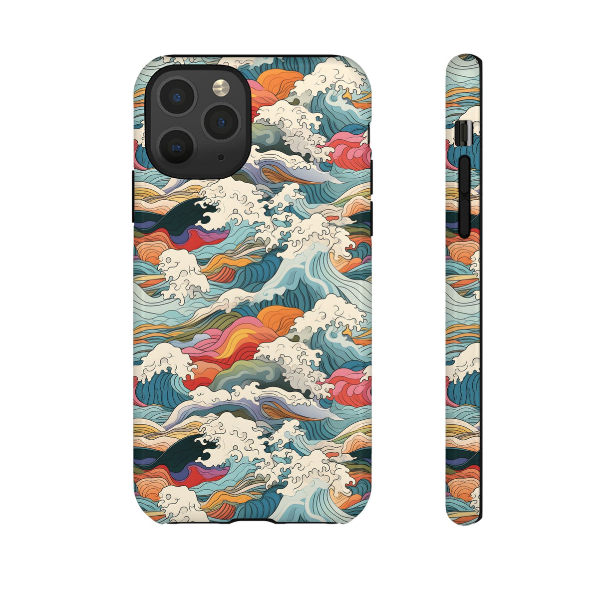 Japanese Waves Phone Case – Embrace Timeless Elegance with Classic Design 2