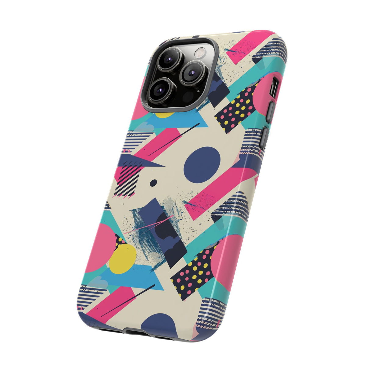 Retro 80s Seamless Phone Case – Vintage Style Meets Modern Protection 089