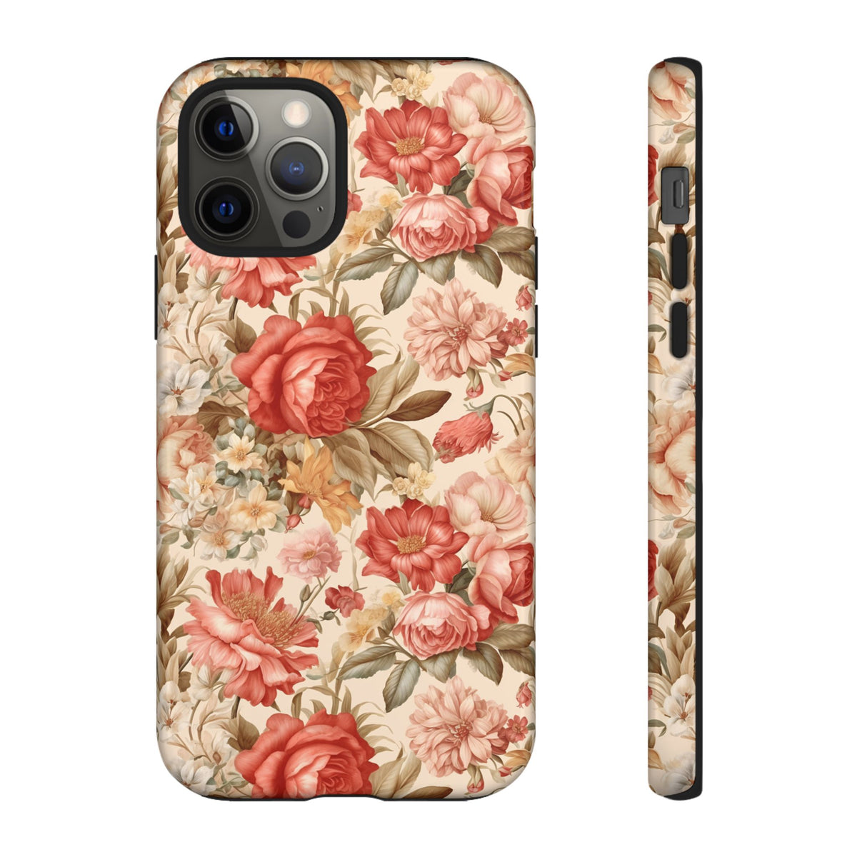 Antique Garden Botanical Phone Case - Vintage Botanical Phone Cover