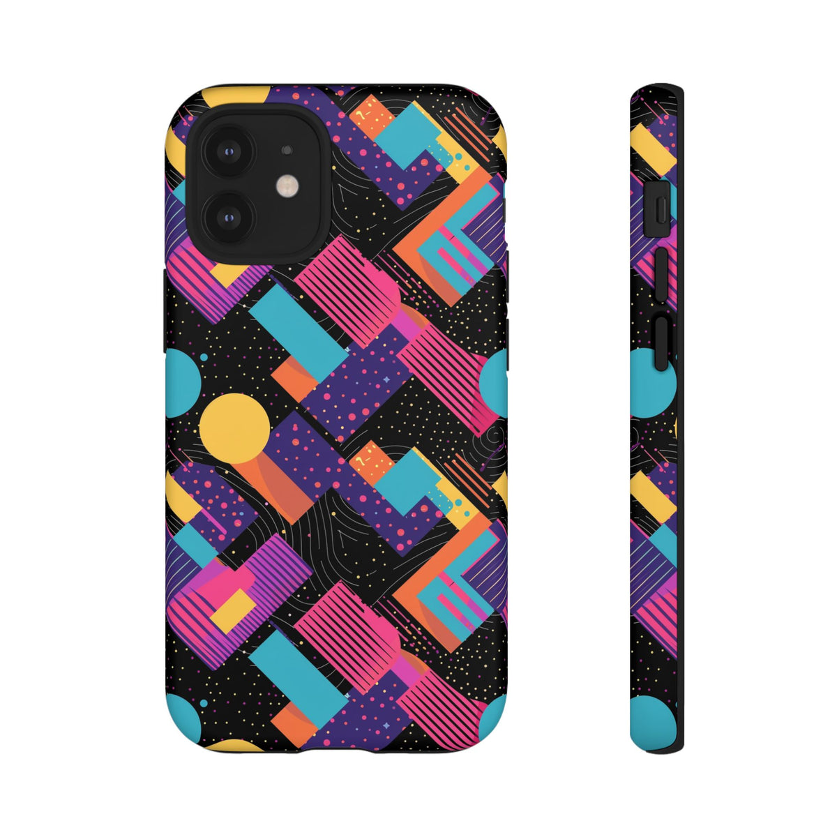 Retro 80s Seamless Phone Case – Vintage Style Meets Modern Protection 088