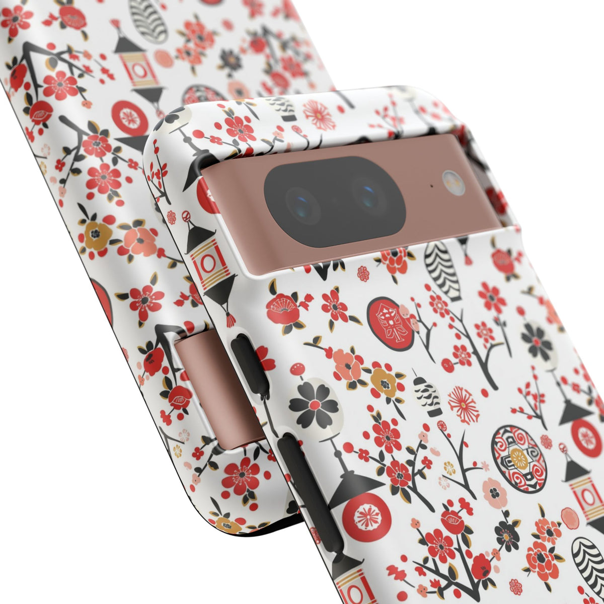 Japanese Pattern Phone Case – Elegant & Timeless Design for Your Phone 468