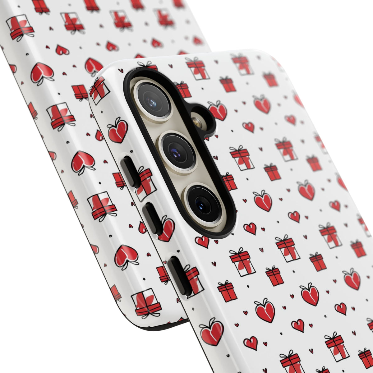 Heart Pattern Phone Case – Stylish & Loving Design for Your Device 234