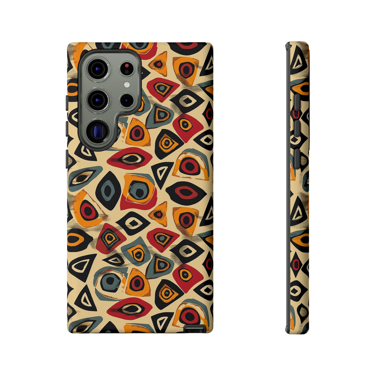 Stylish African Pattern Phone Case – Unique and Vibrant Protection 167