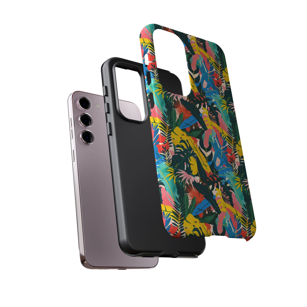 Jungle Pattern Phone Case – Exotic & Lush Design for Your Phone 346