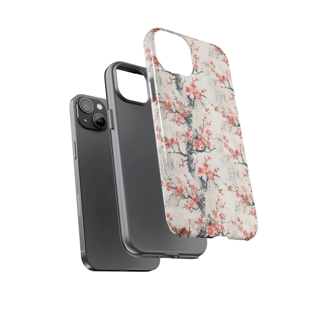 Japanese Pattern Phone Case – Elegant & Timeless Design for Your Phone 034