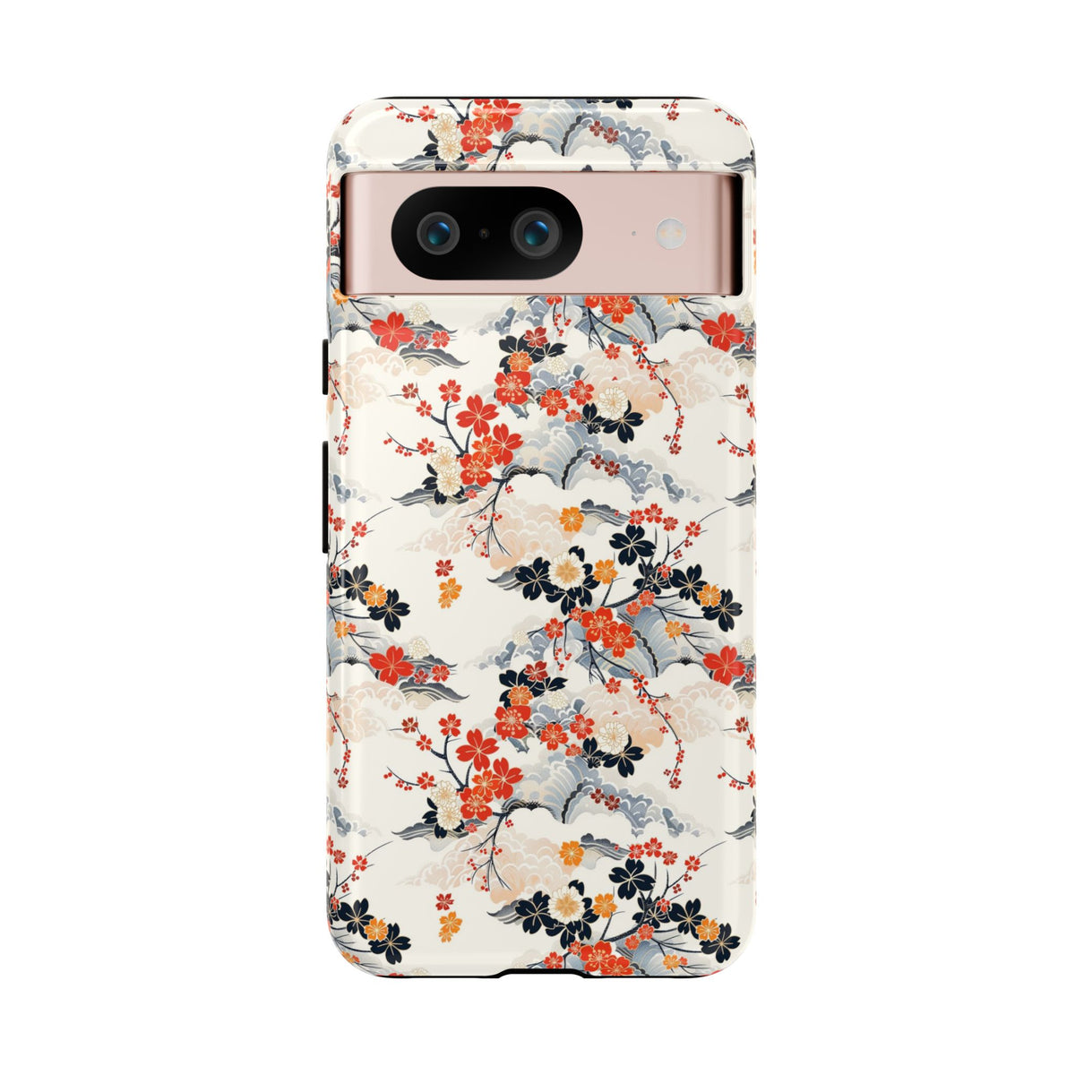 Japanese Pattern Phone Case – Elegant & Timeless Design for Your Phone 302