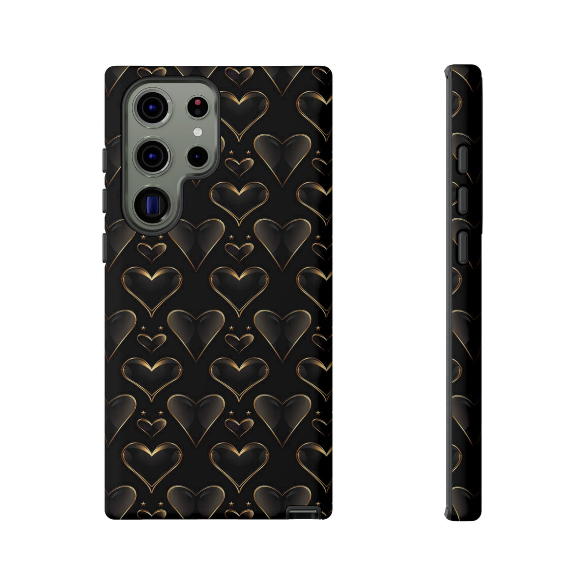 Heart Pattern Phone Case – Stylish & Loving Design for Your Device 362