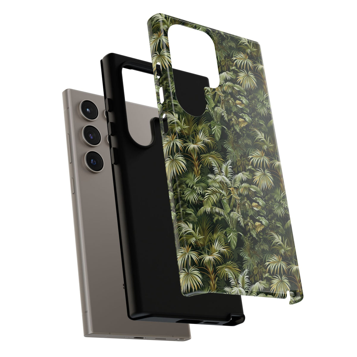 Jungle Pattern Phone Case – Exotic & Lush Design for Your Phone 331