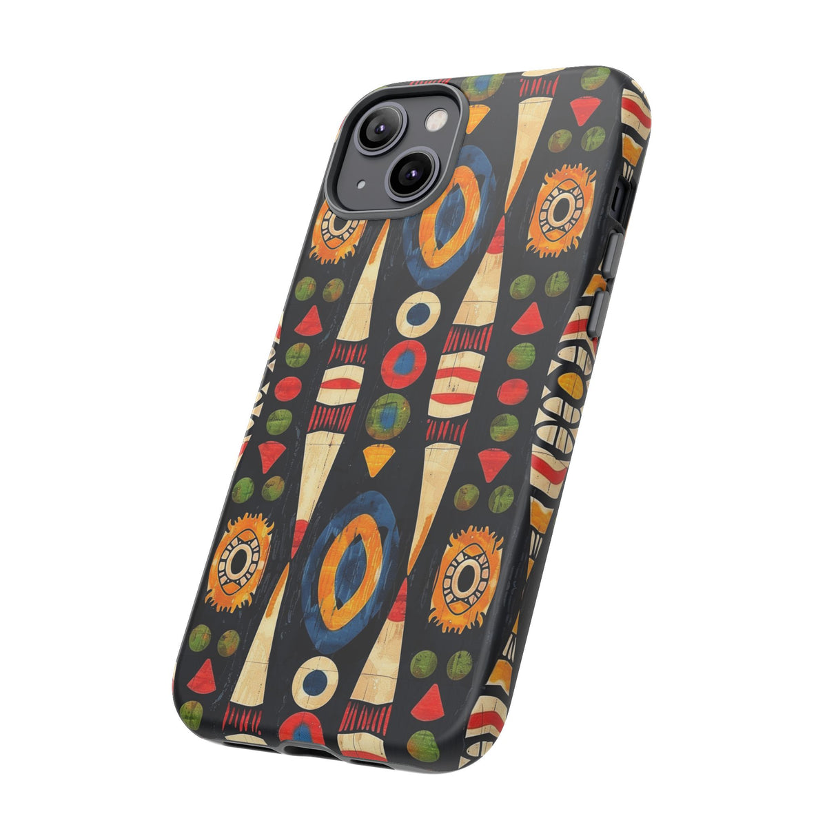 Stylish African Pattern Phone Case – Unique and Vibrant Protection 165